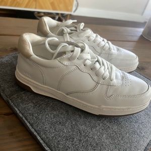 Madewell white sneakers. Size 7. Never worn. Too small.